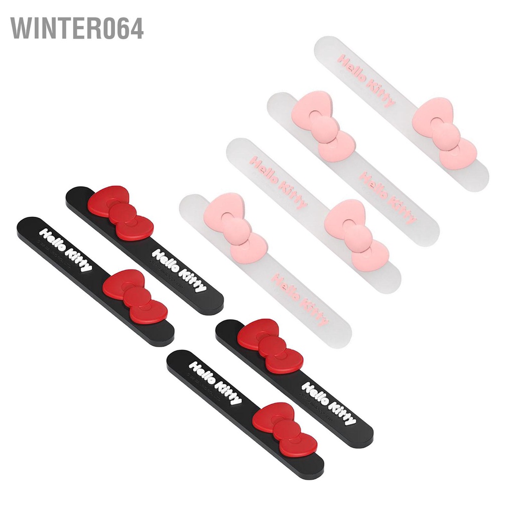 Winter064 4 Tay Nắm Cửa Ô Tô Bọc Silicone Cầm Ngoài Trang Trí Miếng Dán Bảo Vệ Cho Gương Chiếu Hậu