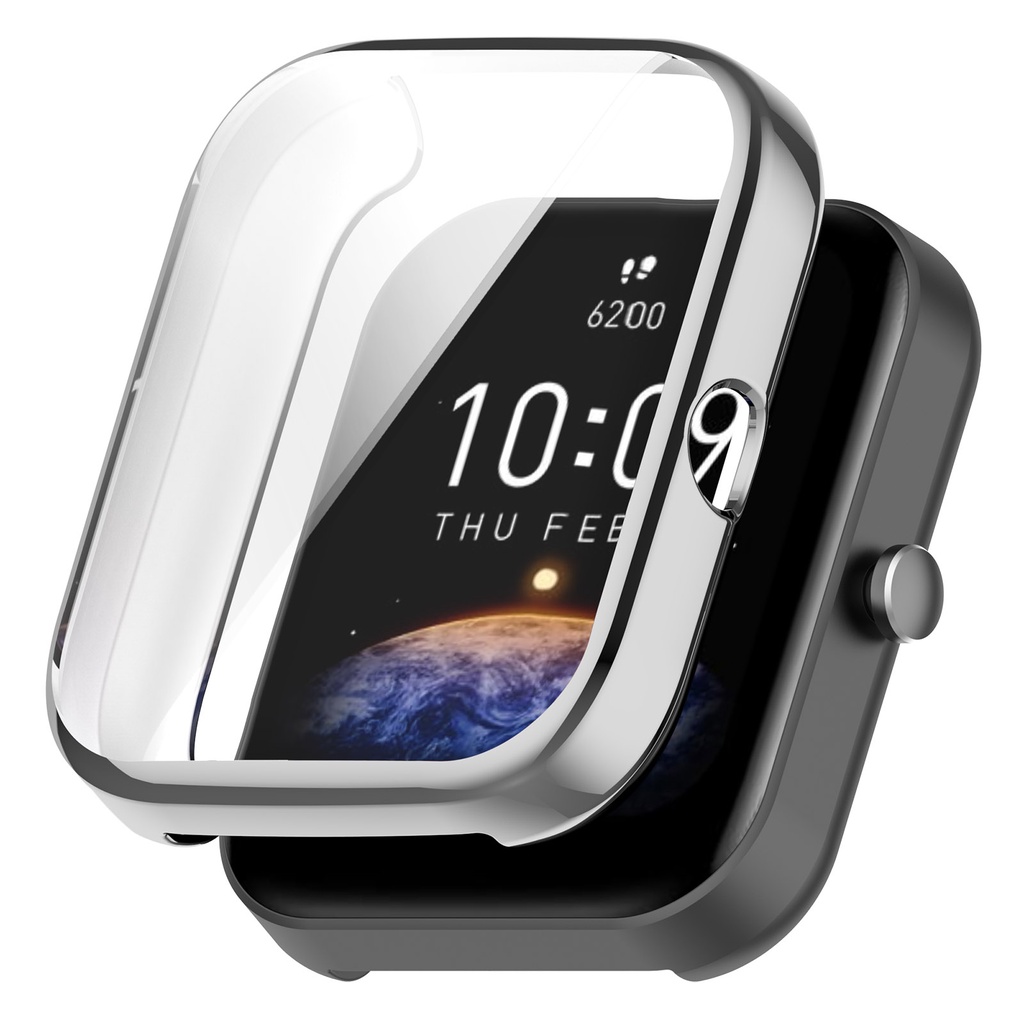 Vỏ Bảo Vệ Bằng TPU Mềm Mạ Điện Cho Huami Amazfit Bip 3 Bip3 Pro