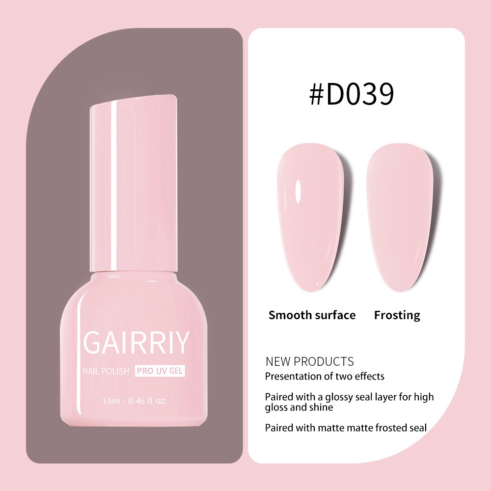 Gairriy Gel Móng Tay Đồng Màu UV Gel Móng Tay Vernis Bán Vĩnh Viễn Gel Làm Móng Ngâm Tắt Gel. pikalu