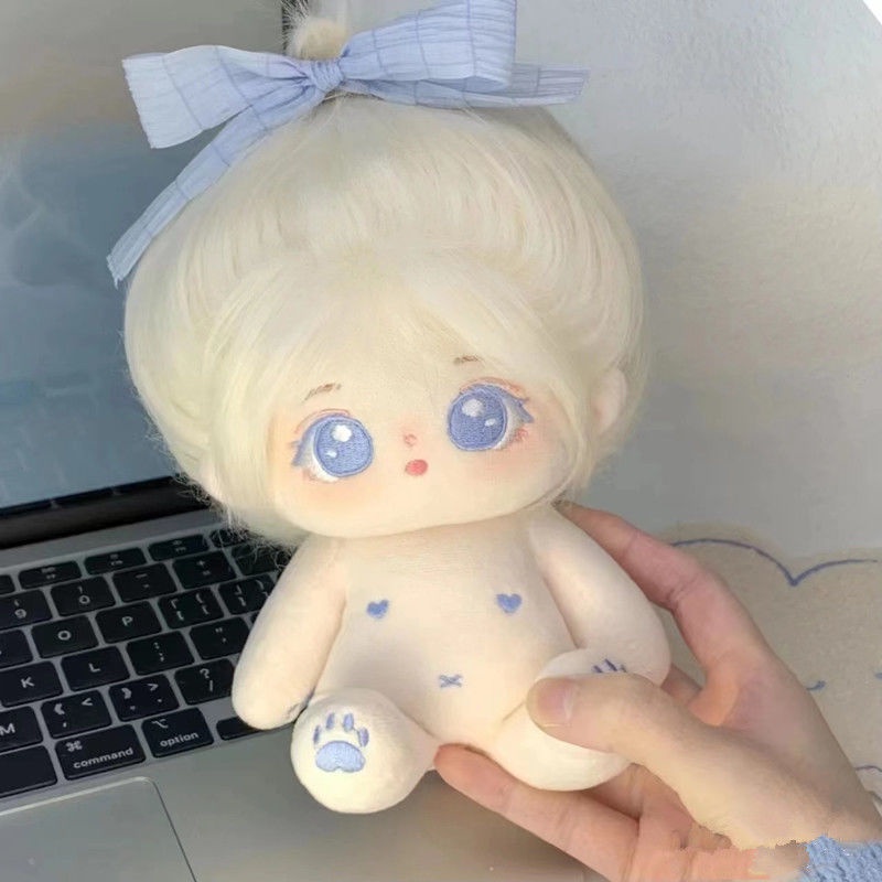 Búp Bê Nhồi Bông Cotton búp bê nhồi bông búp bê cung hoàng đạo búp bê nhồi bôngBúp Bê Nhồi Bông Cotton 20cm Màu Nude Xinh Xắn