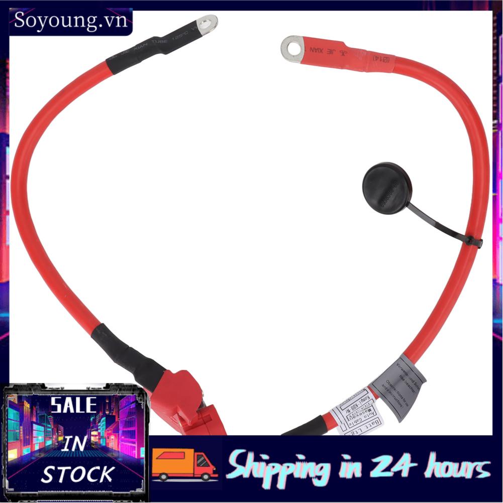 Soyoung Battery Cable  Better Control Heat Insulation Firm Connection Waterproof Flame Retardant Vehicle 61126834543 ABS Metal for Replacement
