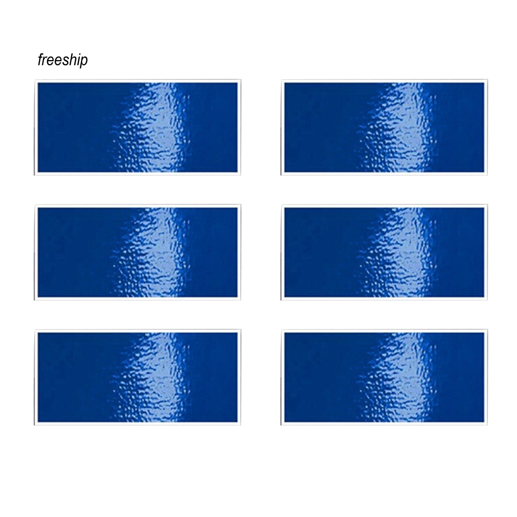 Bộ 6 Đề Can Phản Quang Tinh Xảo Dán Trang Trí Trục Bánh Xe Hơi SUV