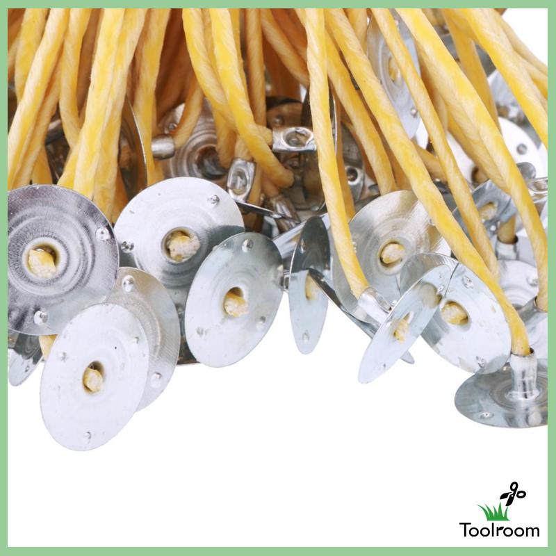 Bộ 50 Dây Bấc Làm Nến Sáp Ong 20cm DIY