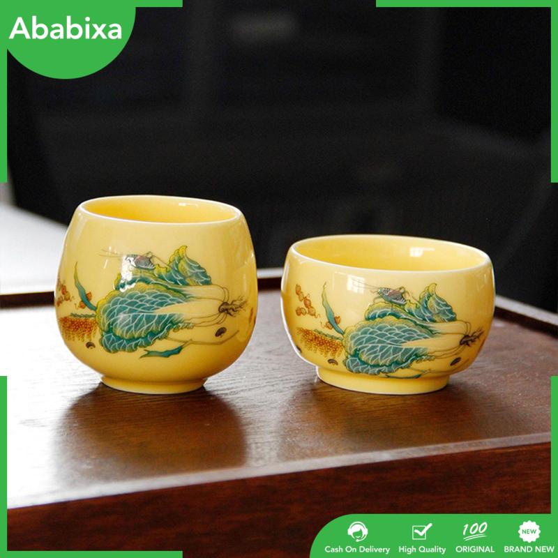 Cốc Uống Trà / Cà Phê Bằng Sứ Handmade Chống Rò Rỉ Kiểu Cổ Điển Tiện Dụng Cho Gia Đình / Văn Phòng