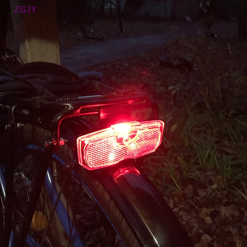 Đèn LED Phản Quang Cảnh Báo An Toàn Chống Nước Gắn Yên Sau Xe Đạp Leo Núi ZGJY