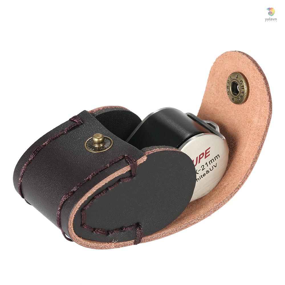 Kính Lúp 30X Mini Cầm Tay Đa Năng Có Đèn LED 6 Bóng 21mm 6 Chế Độ