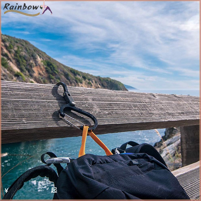 Móc Kẹp Chữ D Bằng Hợp Kim Nhôm Đa Năng Tiện Dụng Cho Hoạt Động Ngoài Trời