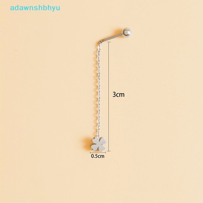 Khuyên Tai Dáng Dài Tua Rua Phong Cách adawnshbhyu Đơn Giản Cho Nữ