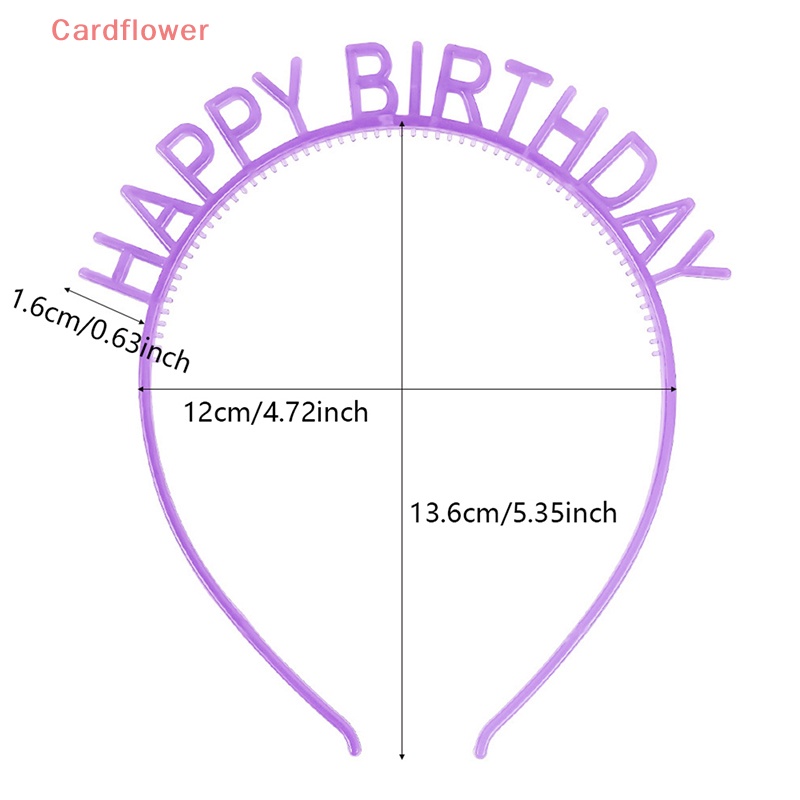 < Cardflower > Cài Tóc Nhựa Màu Vàng / Bạc in Chữ Phát Sáng Trong Bóng Tối Cho Bé