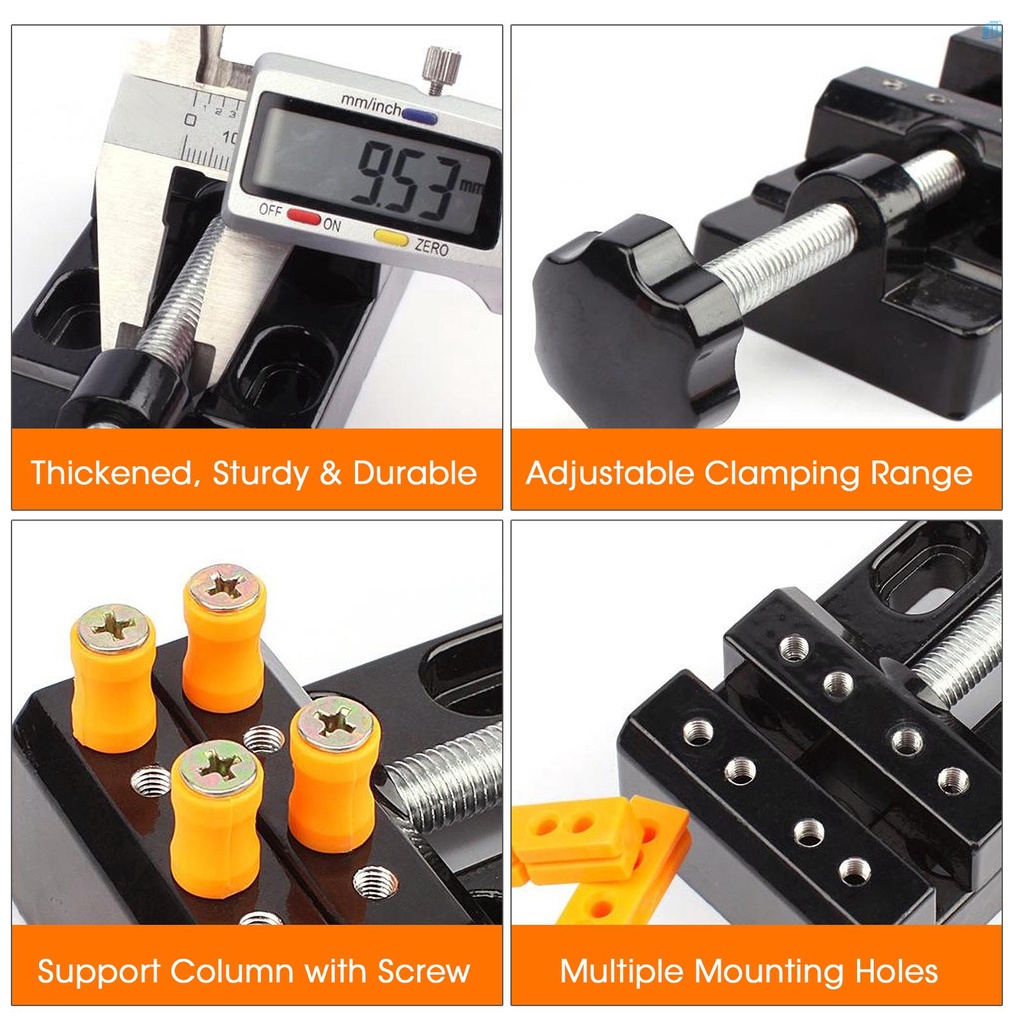 Dụng Cụ Kẹp Dẹp Mini 57mm Đa Năng Dùng Làm Đồ Gỗ DIY (s2mwvn)