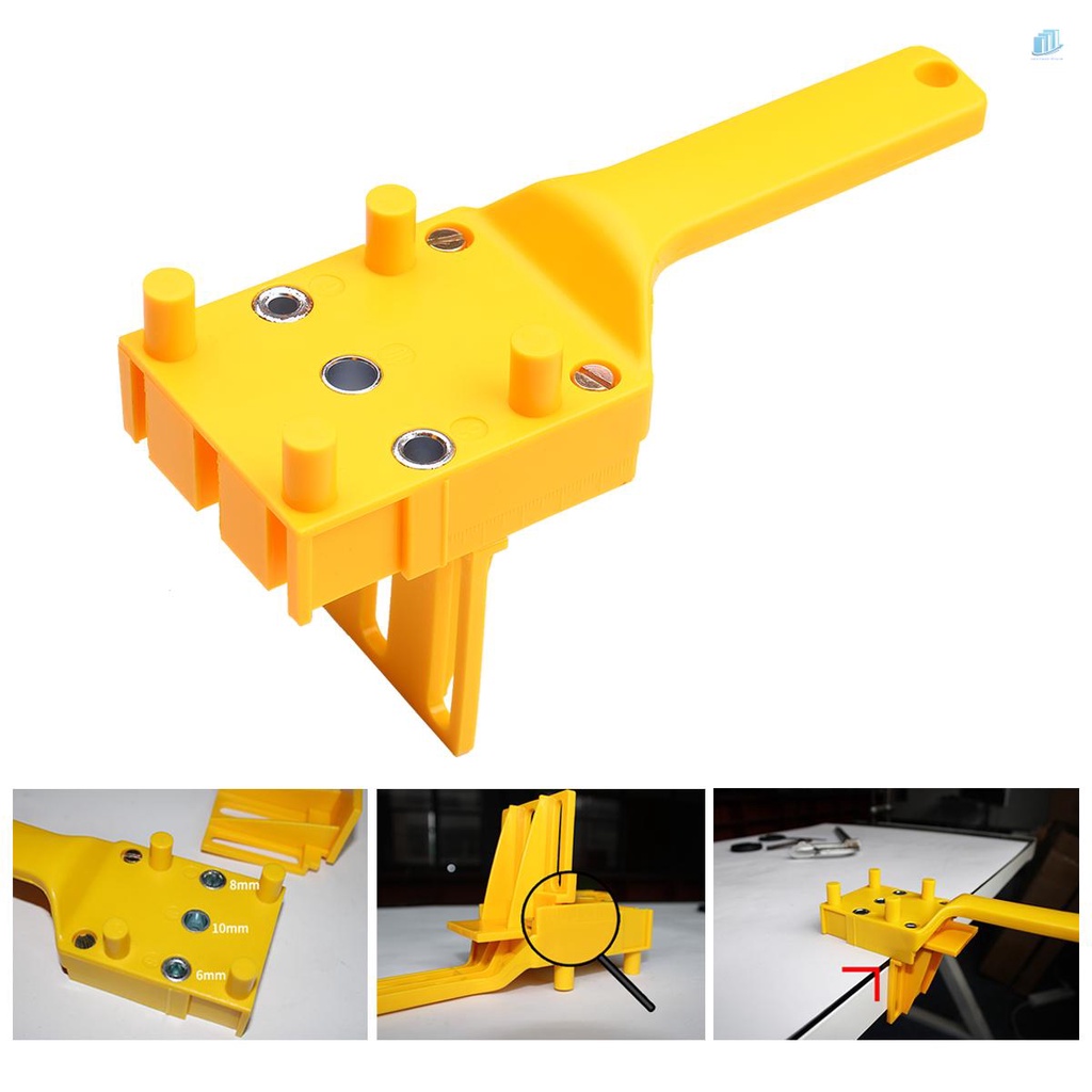 Bộ 41 Mũi Khoan Lỗ Thẳng Cầm Tay Bỏ Túi Bằng Kim Loại 6 / 8 / 10mm Dành Cho Chế Biến Gỗ