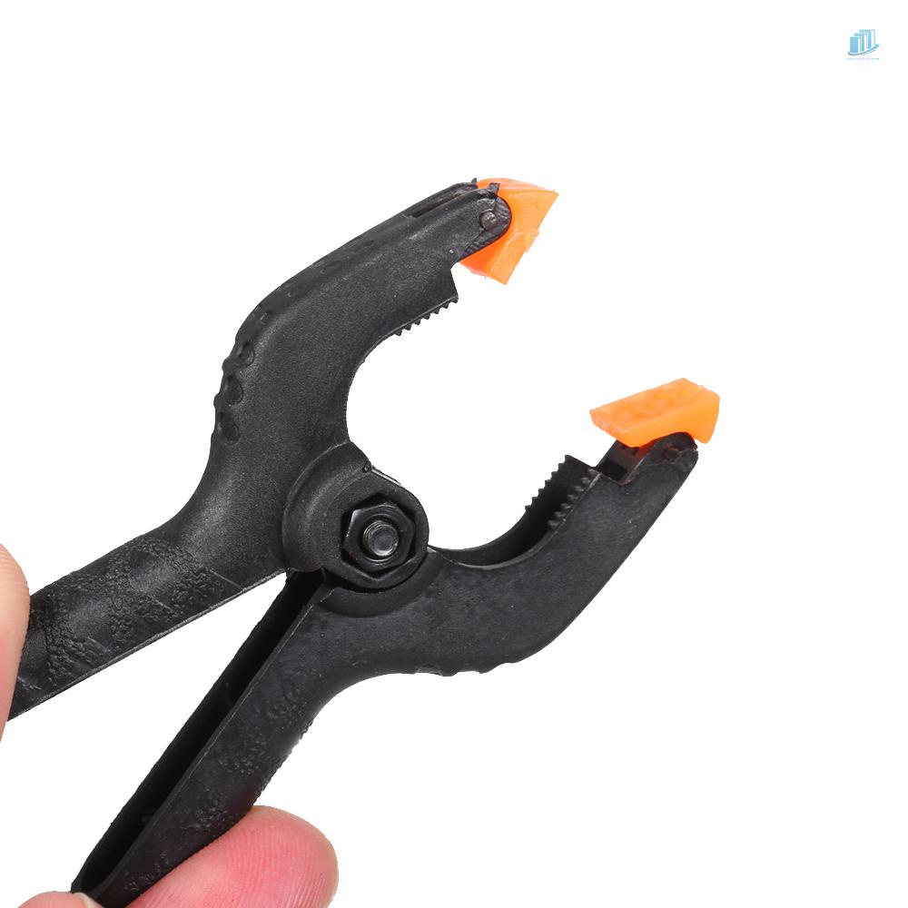 Set 10 Đầu Kẹp Lò Xo Bằng Nhựa Nylon Đa Năng 6 * 2 &quot;Làm Nền Chụp Ảnh DIY