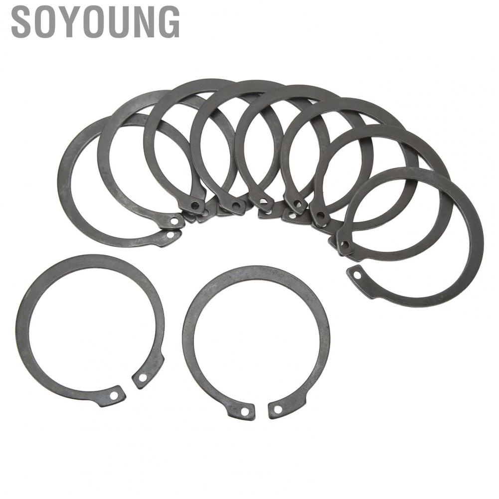 Soyoung AC Compressor Coil Snap Ring  AC Compressor Retaining Ring 50pcs Sturdy  for 508 AC Compressor