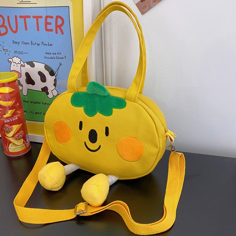 Túi Vải Canvas Đeo Vai Họa Tiết Hoạt Hình Nhật Bản Dễ Thương Dành Cho Nữ