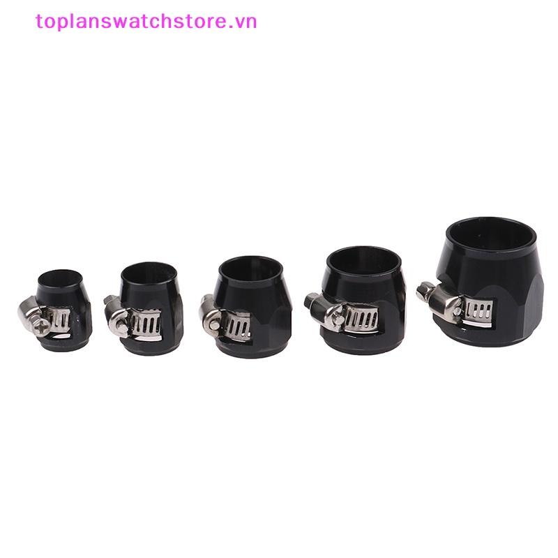 Kẹp Ống Dẫn Nhiên Liệu AN4 / AN6 / AN8 / AN10 / AN12 Bằng Nhôm Cho Xe Hơi