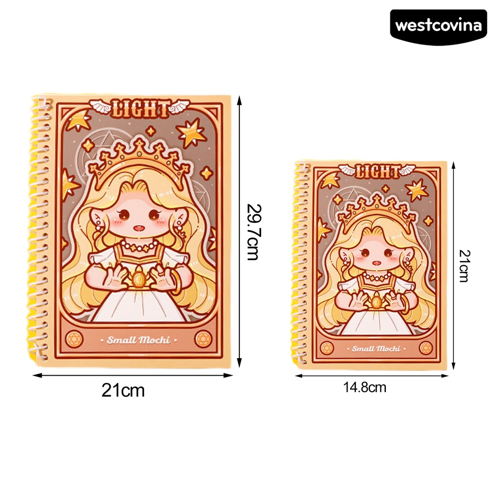 [COD]♪Sổ Tay In Hoạt Hình Dễ Thương Có Thể Nạp Lại Tiện Dụng DIY