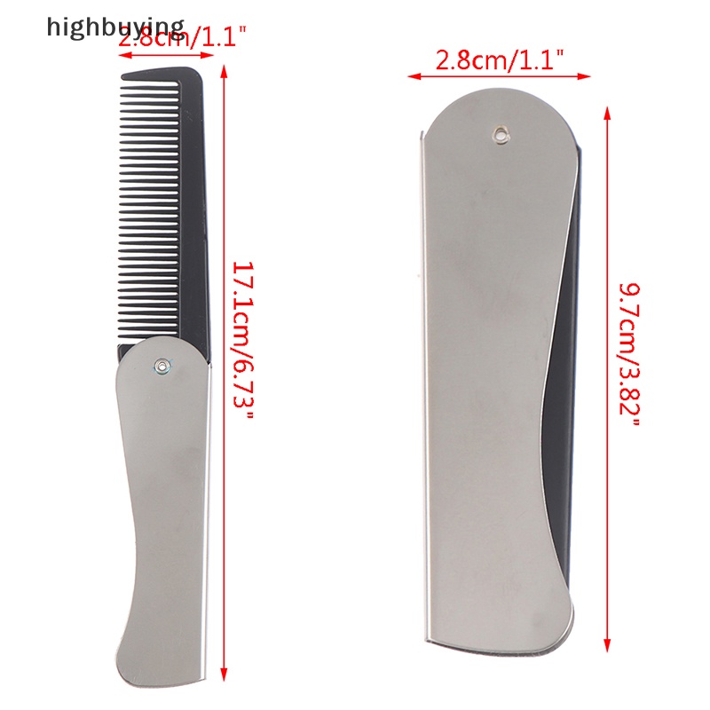 Lược Chải Tóc Mát Xa Da Đầu Thiết Kế Gấp Gọn Tiện Lợi