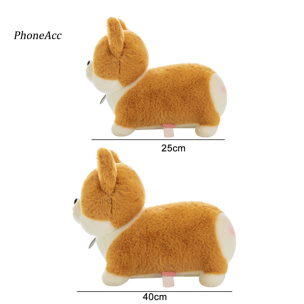 Thú Nhồi Bông Hình Chú Chó Corgi Hoạt Hình 25 / 40cm Trang Trí Nhà Cửa