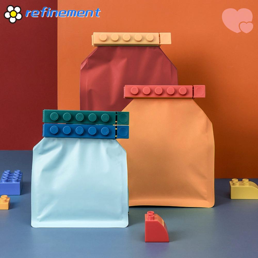 Set 4 / 4 Kẹp Miệng Túi Thực Phẩm Bằng Nhựa Pp
