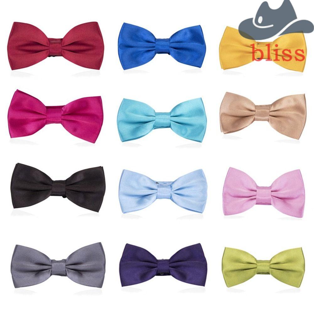 Cà Vạt Nơ Vải Satin Có Thể Điều Chỉnh Phong Cách Doanh Nhân Thời Trang Cho Nam