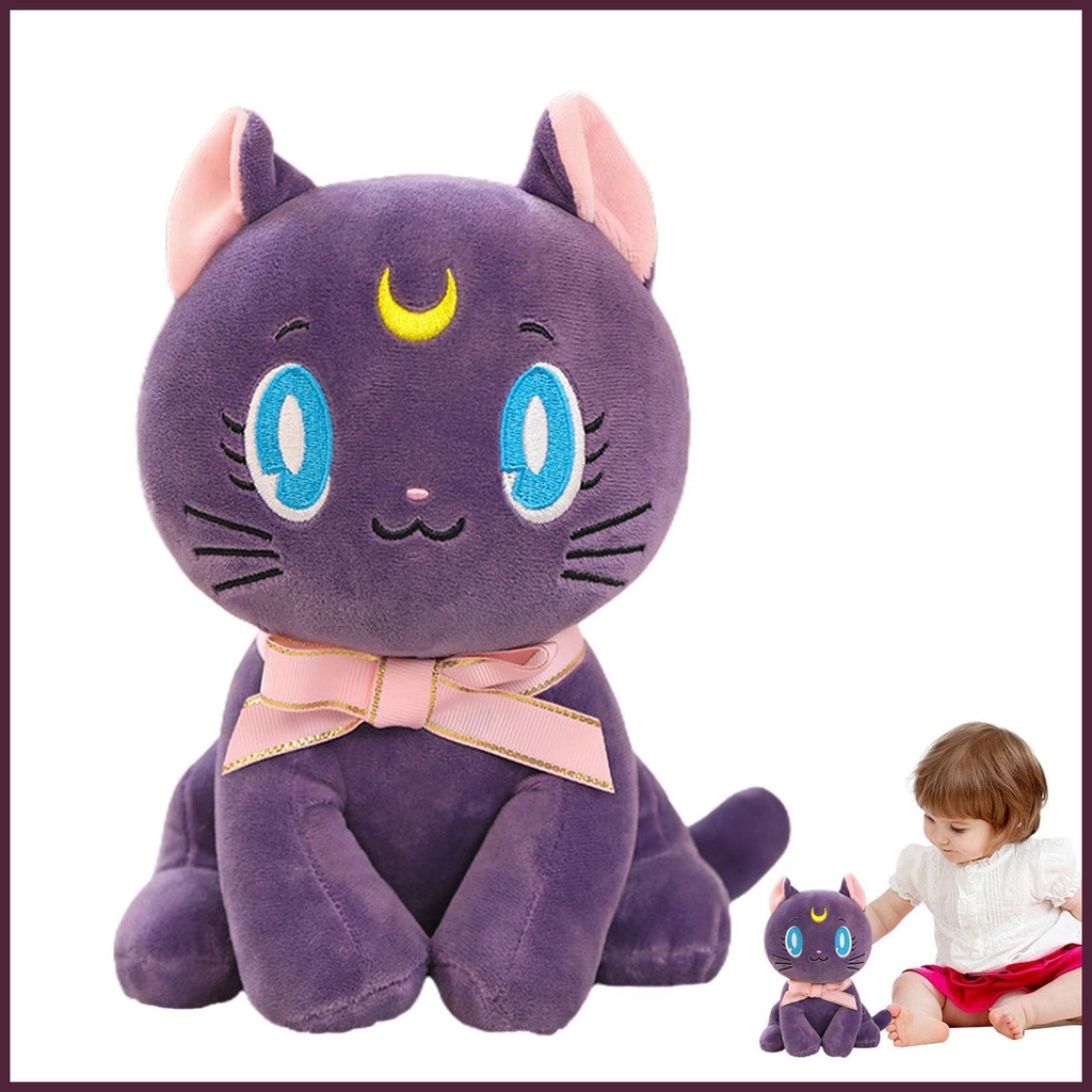 Đồ chơi nhồi bông Hình Mèo Hoạt Hình Dễ Thương