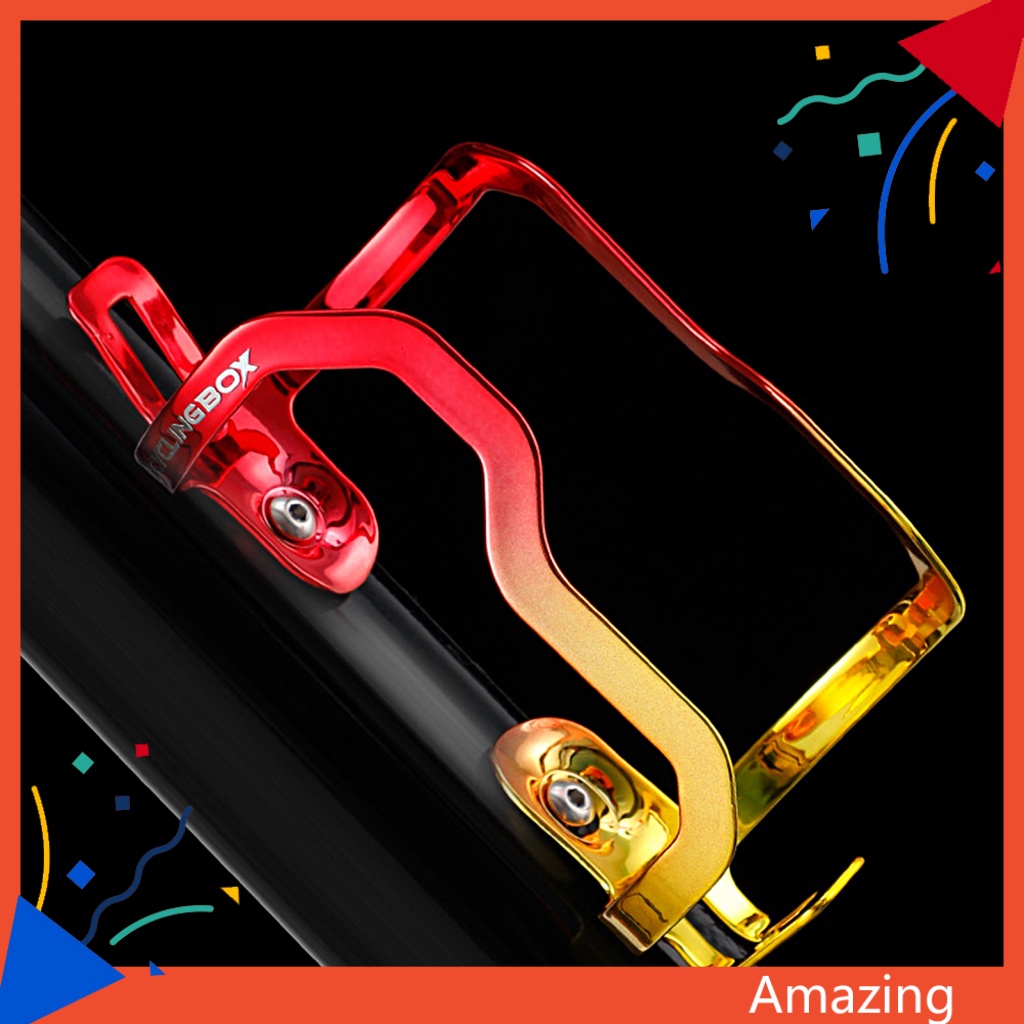 Giá Đỡ Bình Nước Bằng Hợp Kim Nhôm Màu Sắc Tươi Sáng Gắn Xe Đạp