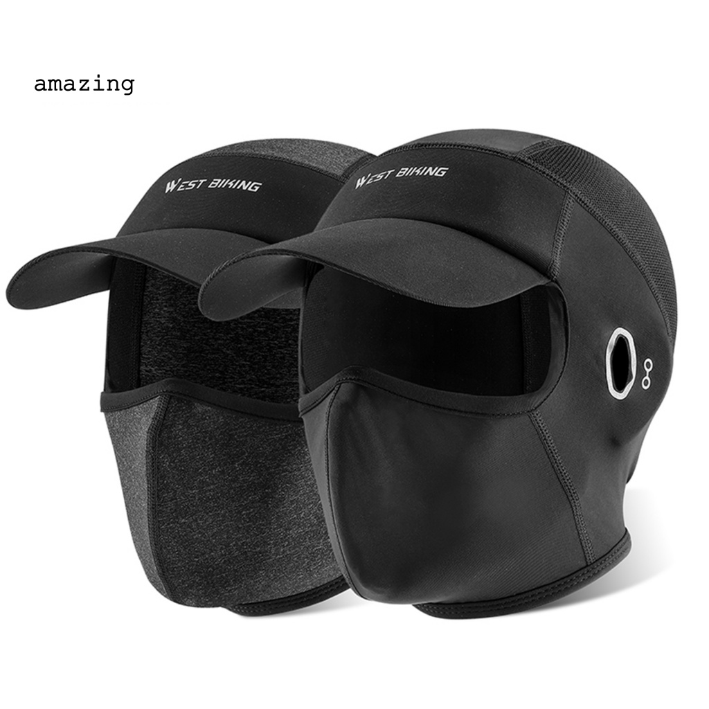 Khẩu Trang Che Mặt Bằng Silicone Kèm Lỗ Kính Co Giãn Khi Lái Xe