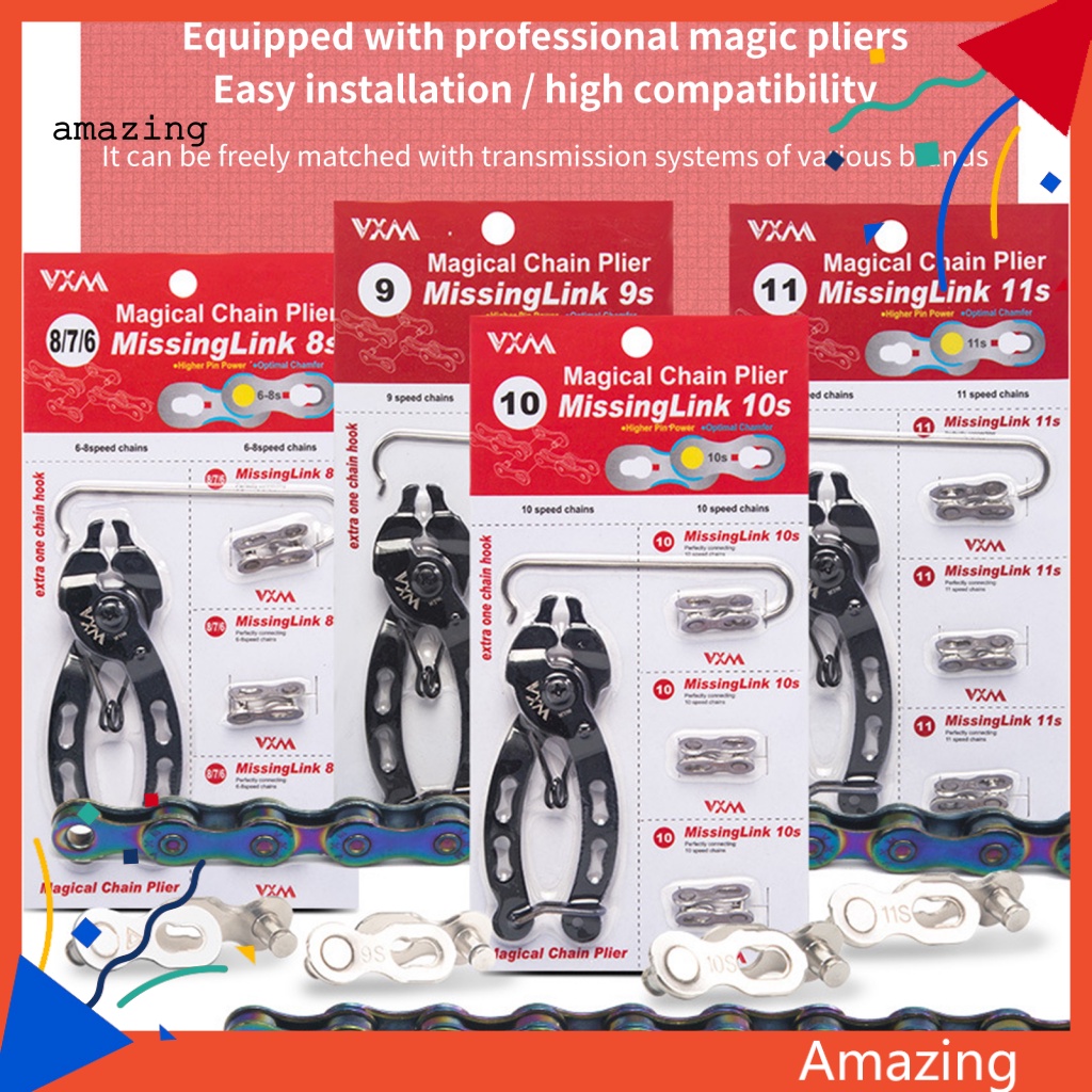 1 Bộ Kìm Gỡ Xích Xe Đạp Chống Mòn Độ Bền Cao