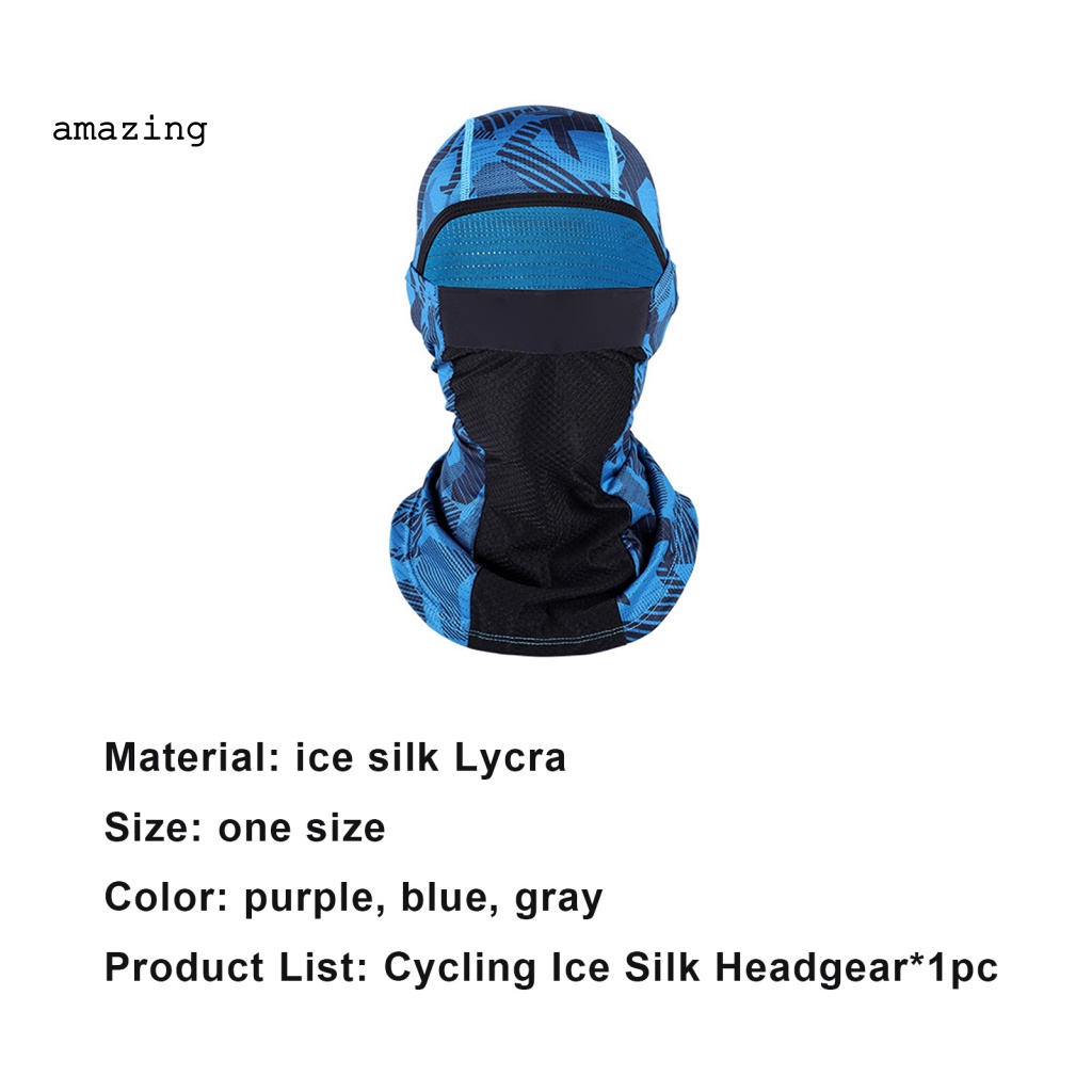 Mũ Balaclava Mềm Mại Chống Bụi Bền Bỉ Dùng Khi Chạy Xe Đạp