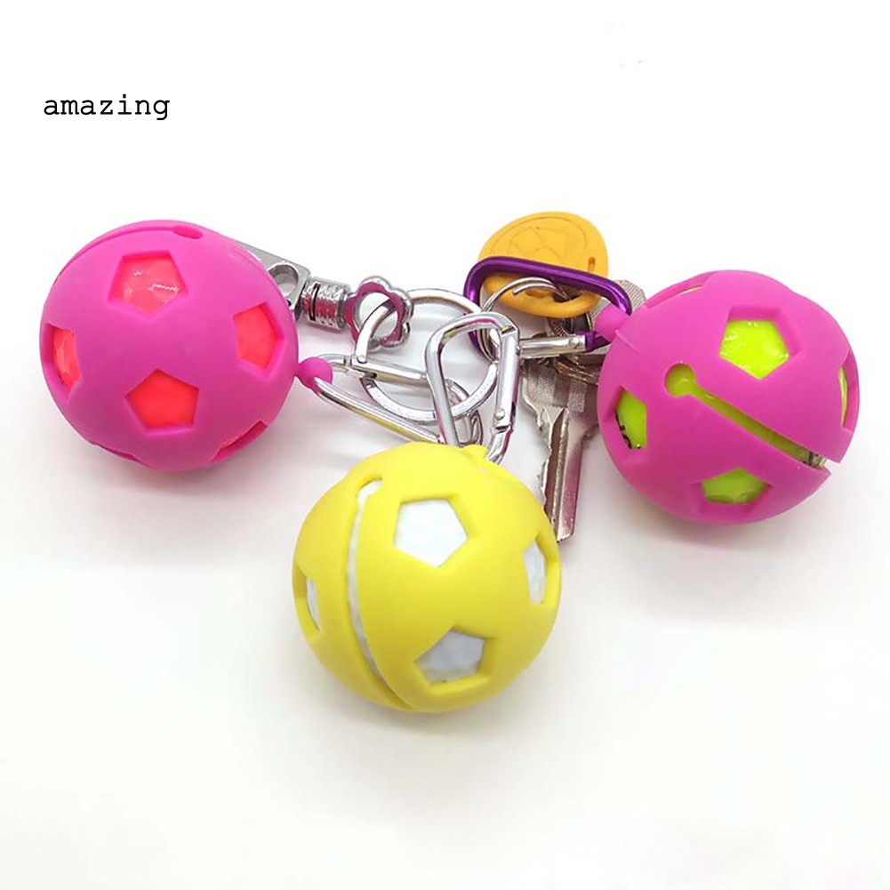 Vỏ Bọc Bảo Vệ Bóng Golf Bằng Silicon Thiết Kế Rỗng Kèm Móc Treo Chìa Khóa Tiện Dụng Cho 1