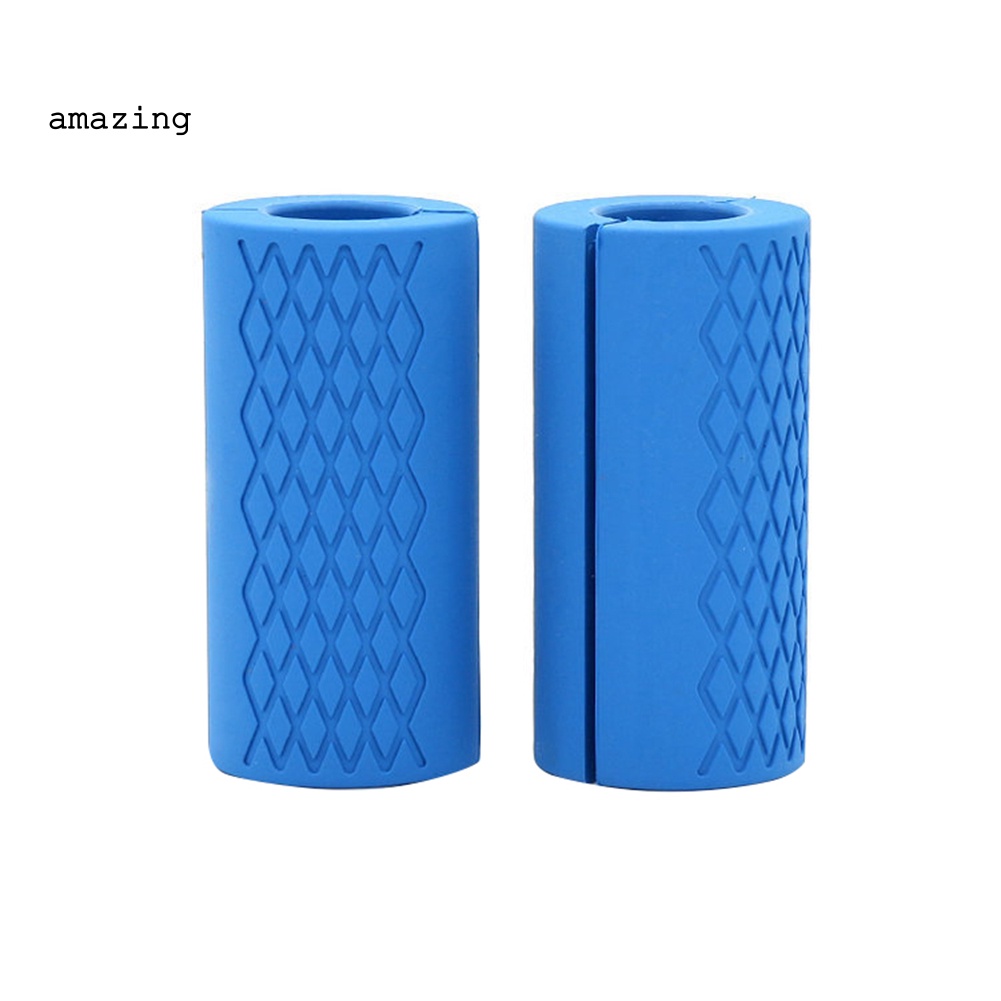 1 Cặp Đai Quấn Tạ Bằng Silicone Dày Dặn Tiện Dụng Cho Người Tập Gym