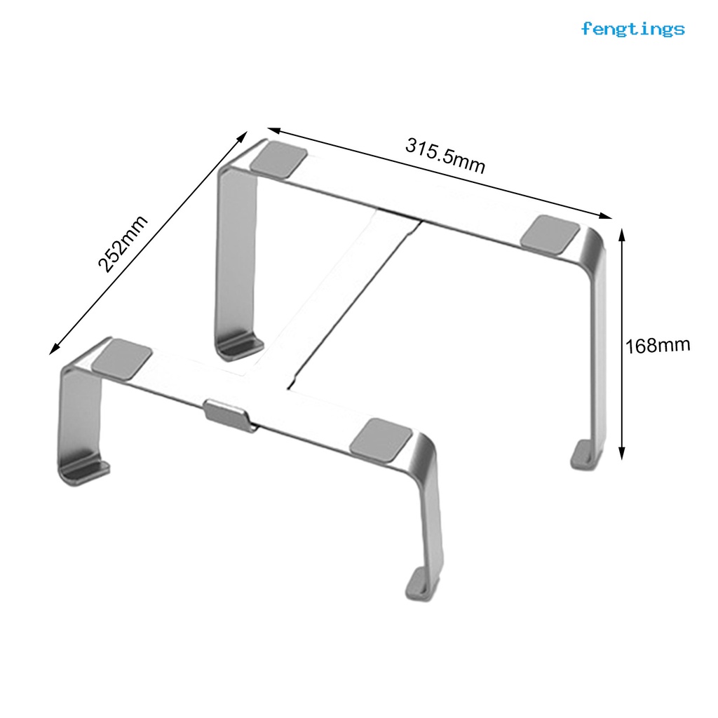 Giá Đỡ Laptop Tản Nhiệt Di Động Bằng Hợp Kim Nhôm Có Thể Tháo Rời Cho Văn Phòng