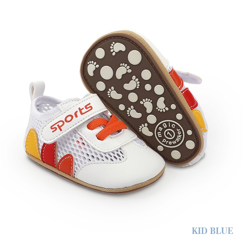 Giày Thể Thao Đế Mềm Chống Trượt Thoáng Khí Thoải Mái Phong Cách Retro Dễ Thương Cho Bé