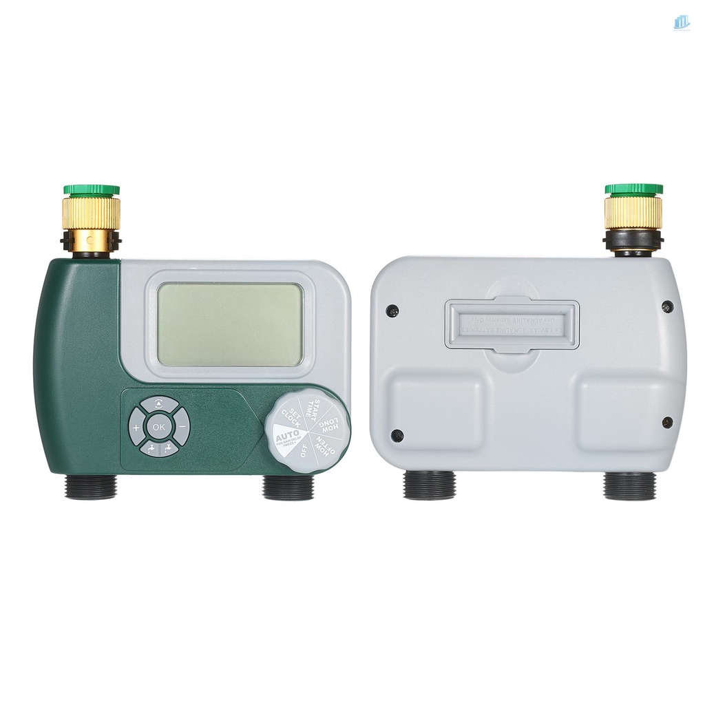 Hệ Thống Tưới Nước Tự Động Ngoài Trời Hẹn Giờ Kỹ Thuật Số Có 2 Ổ Cắm Cho Sân Vườn