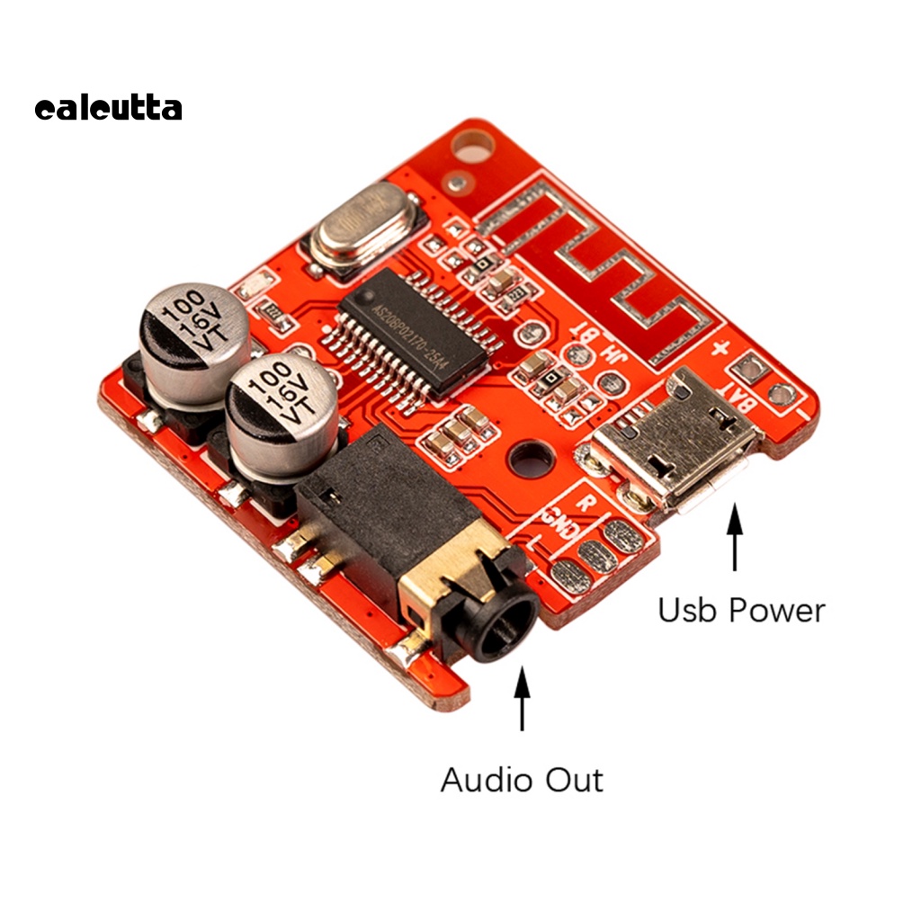 Mô Đun Giải Mã Âm Thanh Bluetooth 5.0 3.5mm DIY Cho Xe Hơi