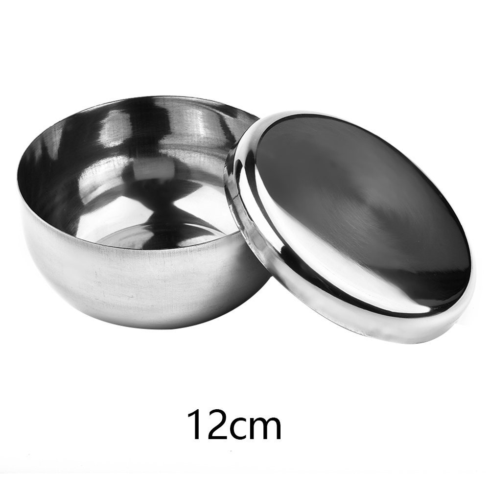 Bát Hấp Bằng Thép Không Gỉ Có Nắp Phong Cách Hàn Quốc Cổ Điển
