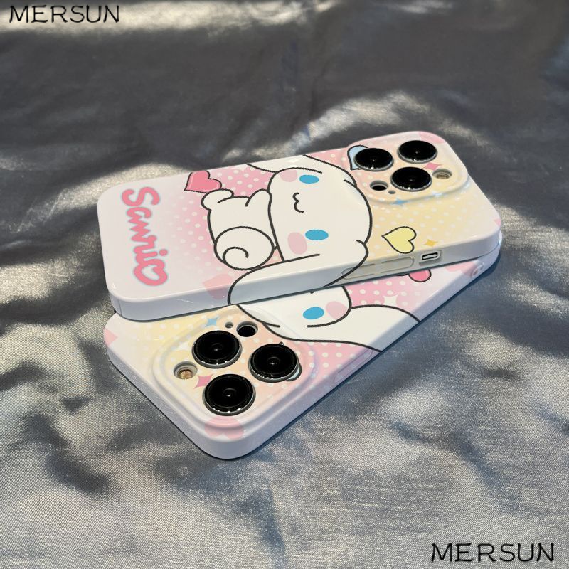 Ốp Điện Thoại Cứng Họa Tiết Chú Chó Cinnamon Dễ Thương Cho Iphone12 promax 11 plus138 14 xr / / 7xs X2UA