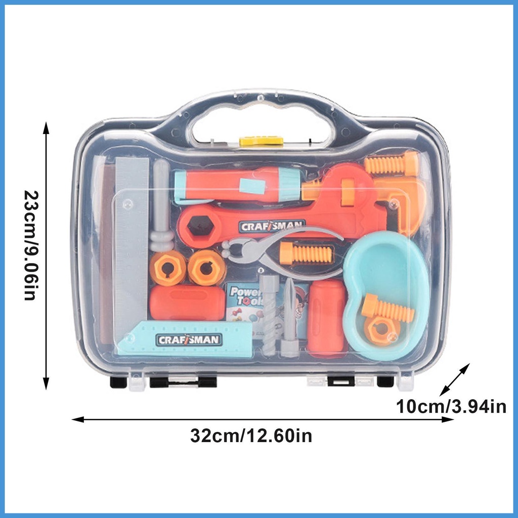 Bộ Dụng Cụ Đồ Chơi Gồm Đèn Pin 3 4 5 luvn Vui Nhộn Cho Bé