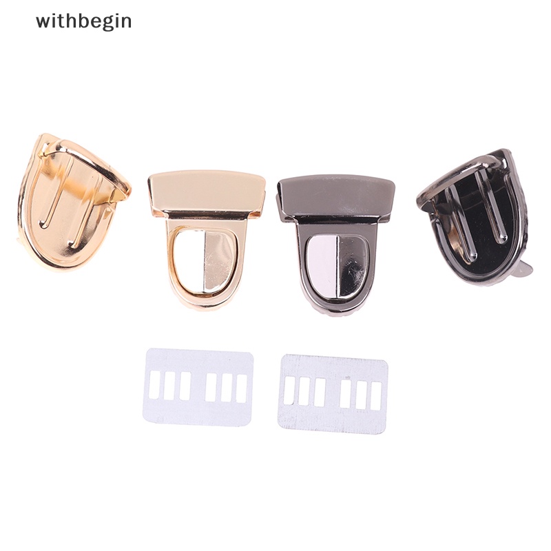 Bộ 5 Khóa Kim Loại Dùng Làm Túi Xách Da DIY