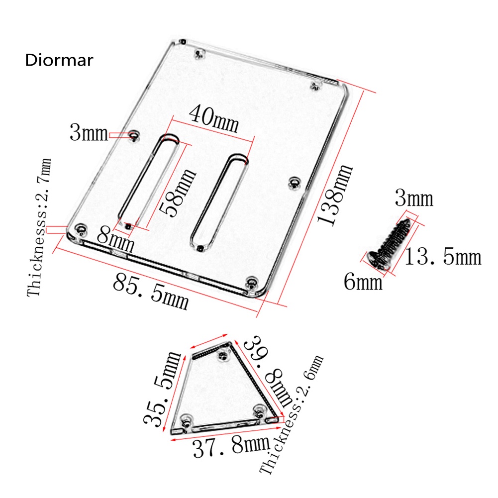 Bộ Khung Bảo Vệ Cần Gạt Số Cho Ibanez RG350 Exc EX HSH
