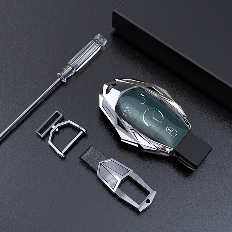 Vỏ Chìa Khóa Điều Khiển Từ Xa Bằng Hợp Kim Kẽm Mới Cho Mercedes Benz W223 Class S300 S350 S450 S500 2020 2021
