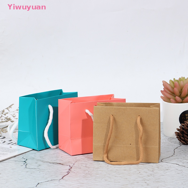 < Yiwuyuan > Túi Xách Mua Sắm Mini Thời Trang DIY Mới Cho Nhà Búp Bê