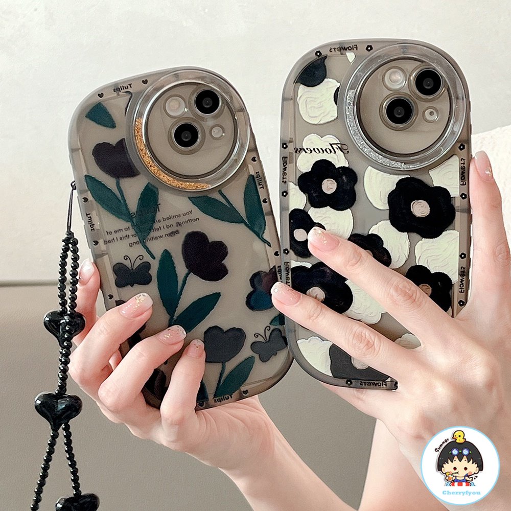 Ốp Điện Thoại TPU Mềm Chống Rơi Phối Kim Tuyến Nước Cho Iphone 14 13 12 11 Pro Max