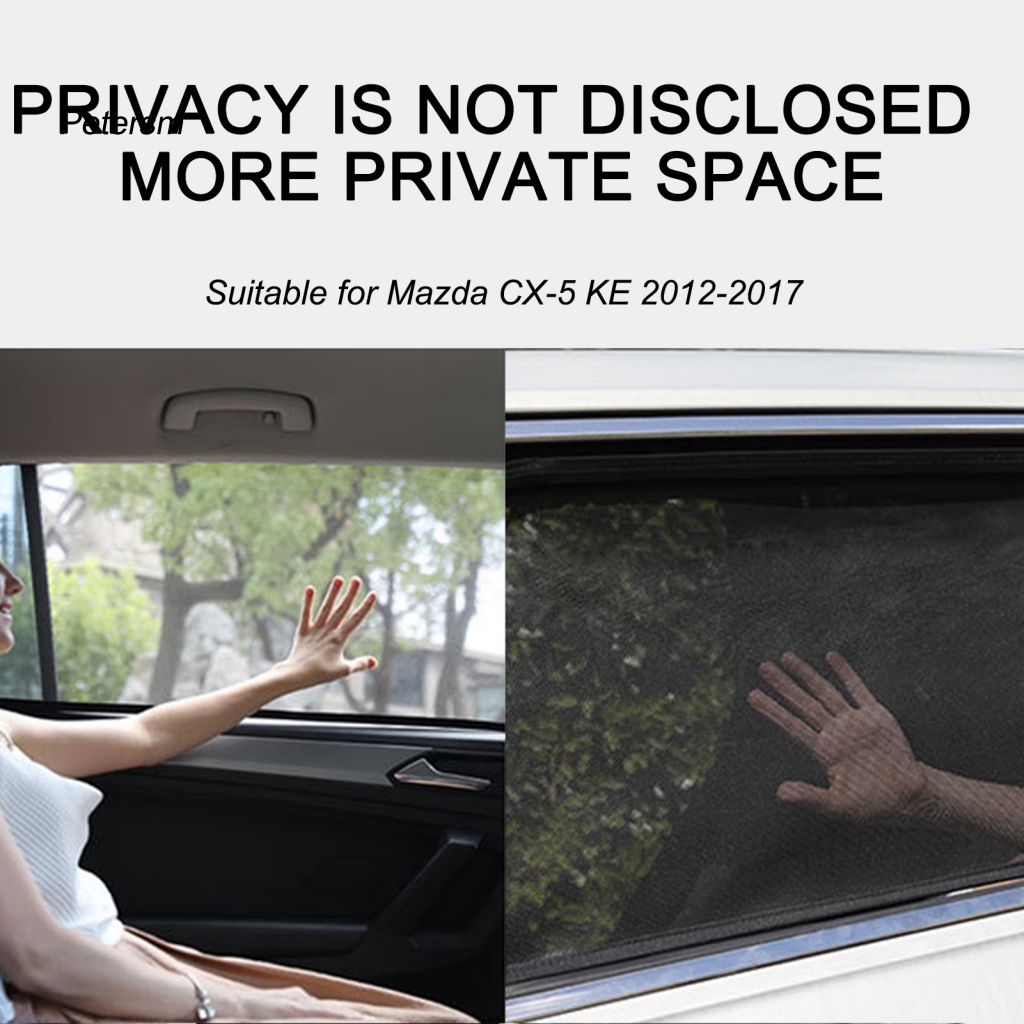 Bộ 4 Tấm Rèm Cửa Sổ Xe Hơi Bằng Nylon Có Nam Châm Cách Nhiệt Cho Mazda CX-5 KE 2012-2017