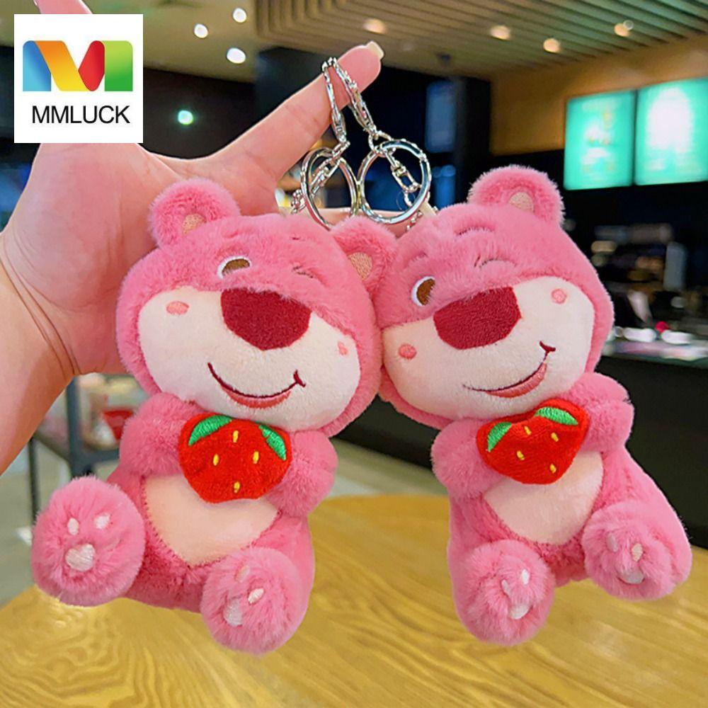 Móc Chìa Khóa Hình Gấu Bông Mềm Mại Dễ Thương