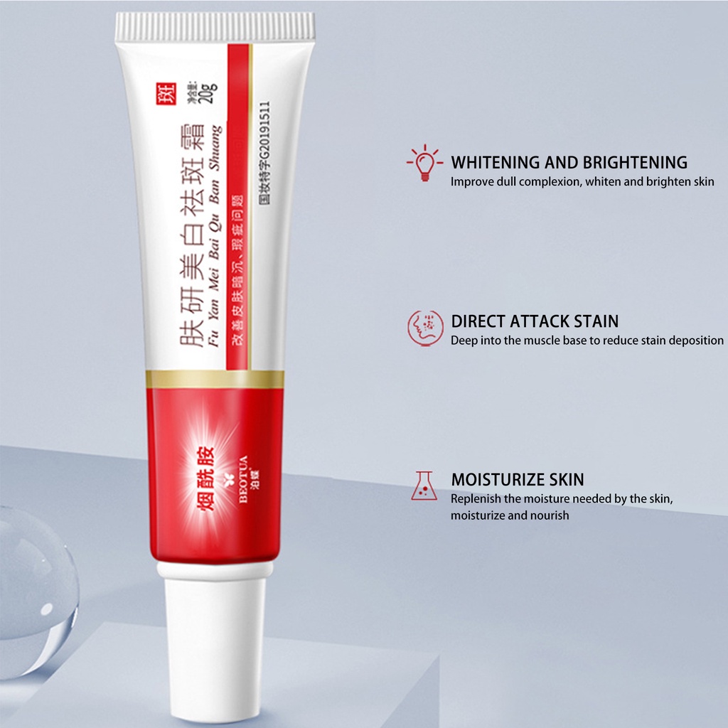 Kem Làm Trắng Da 20g Giúp Xóa Mờ Vết Thâm Hiệu Quả