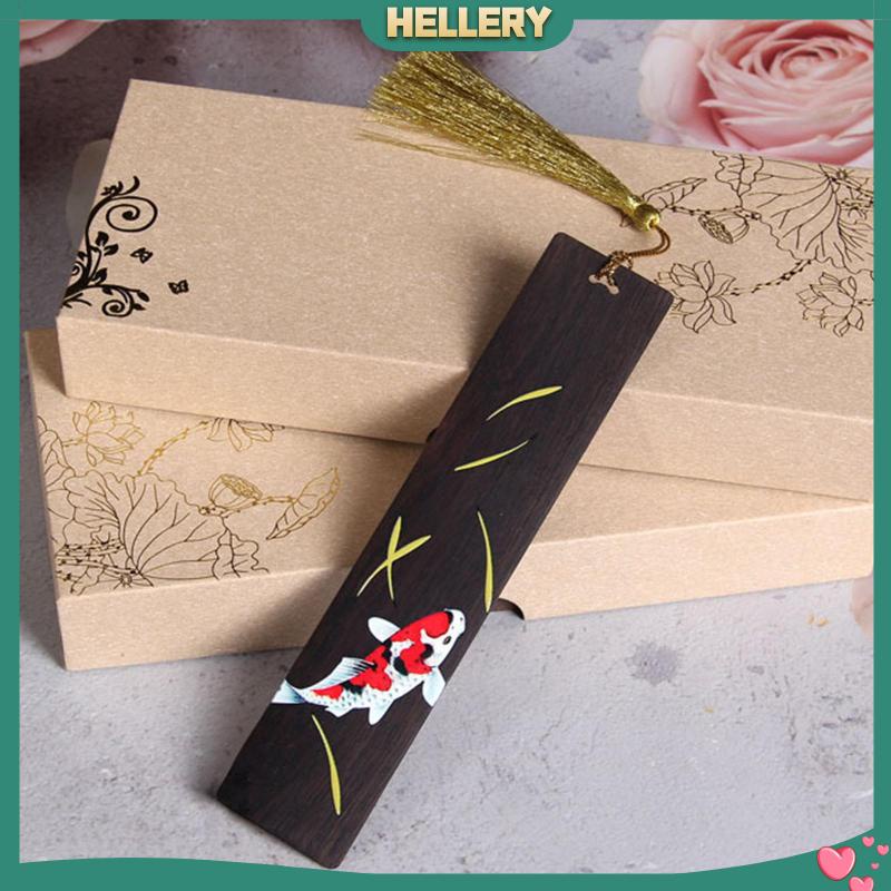 Thẻ Đánh Dấu Trang Sách Bằng Gỗ Phối Tua Rua Độc Đáo Trang Trí Lễ Tốt Nghiệp