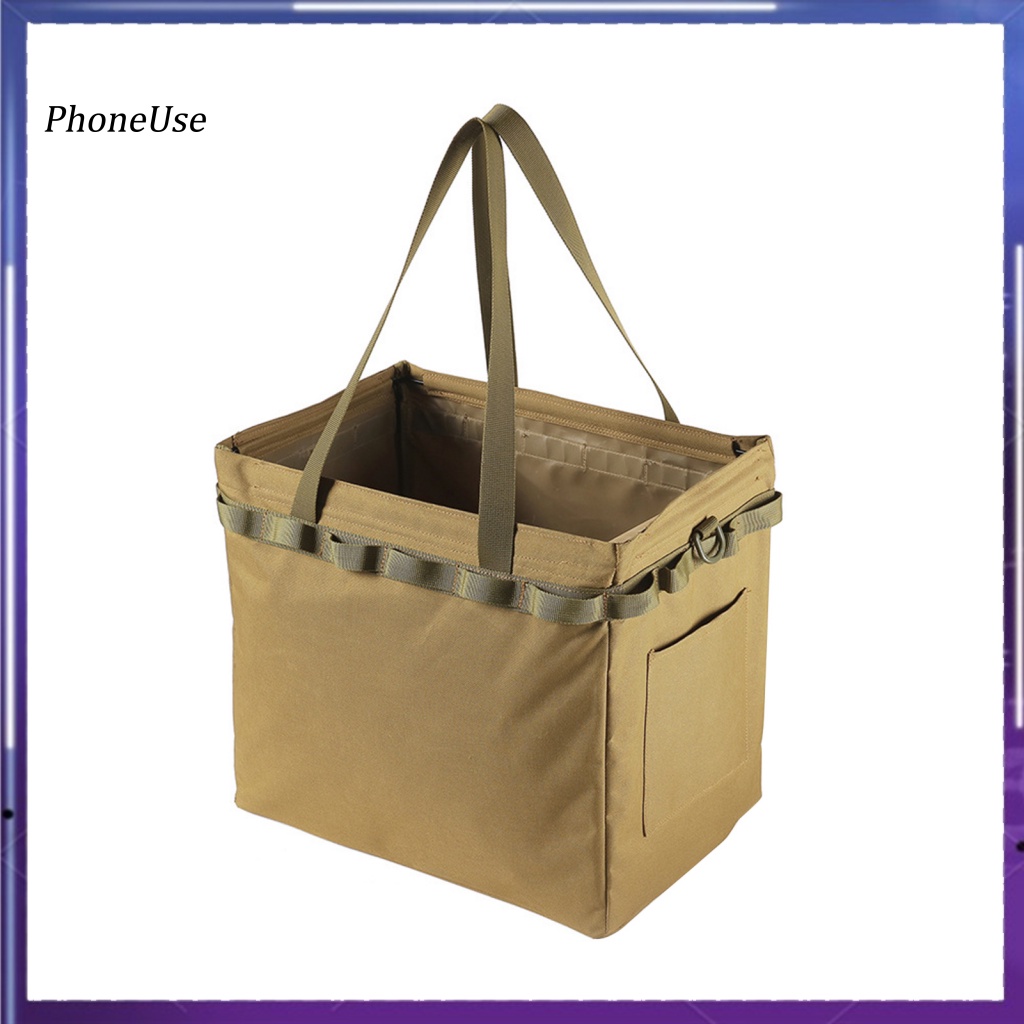 Túi Đựng Gia Vị Bằng PU Và Vải Oxford Chống Nước Sức Chứa Lớn Cho Hoạt Động Ngoài Trời