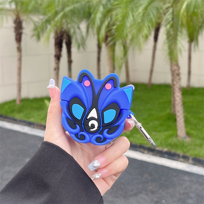 Vỏ Bảo Vệ Hộp Sạc Tai Nghe Hoạt Hình Cá Mập 3D Cho OPPO Enco Air 3 OPPO Enco Air3