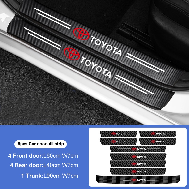 Miếng Dán Trang Trí Cửa Xe Hơi Bảo Vệ Cho toyota threshold